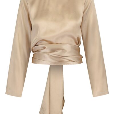 Tops & Blouses Katri Niskanen  | Ariel Silk Blouse, Champagne