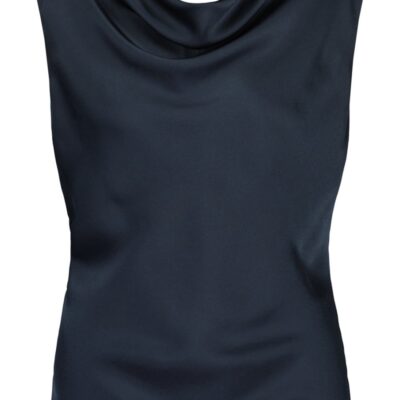 Tops & Blouses Katri Niskanen  | Waterfall Top, Dark Blue