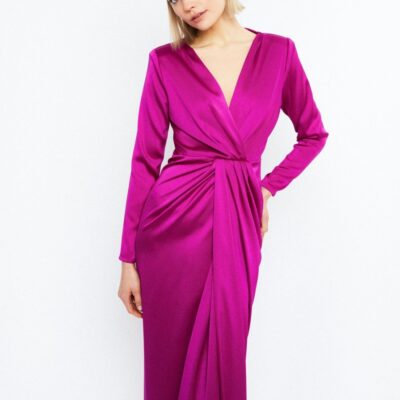 Dresses Katri Niskanen  | Lana Evening Dress, Fuchsia