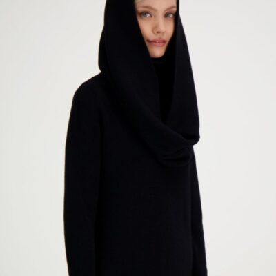 Knitwear Katri Niskanen  | Wind Hoodie, Black