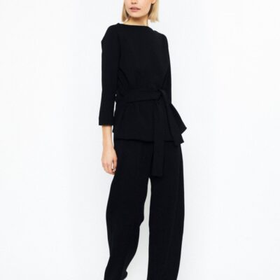 Tops & Blouses Katri Niskanen  | Knot Jersey Top, Black