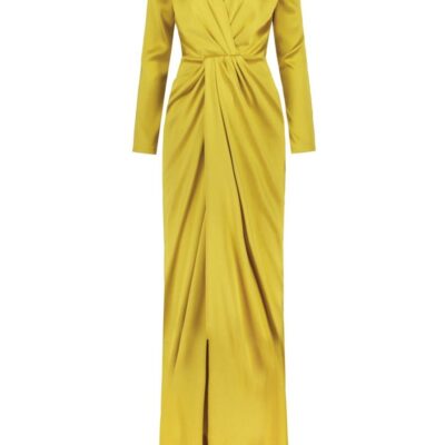 Dresses Katri Niskanen  | Lana Evening Dress, Old Yellow