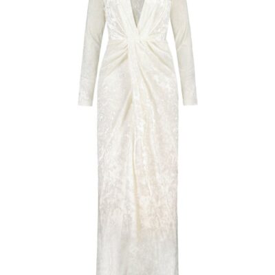 Dresses Katri Niskanen  | Florence Velvet Gown, White